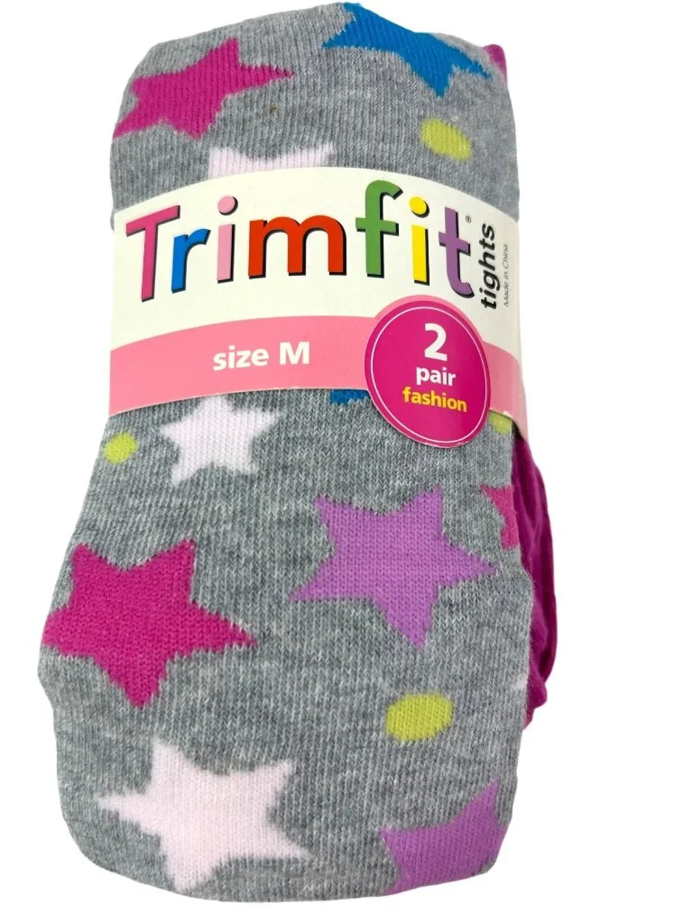 Girls’ Tights 8 Pairs M 7-10 Multi, Trim Fit, Capelli, Cat & Jack Casual Party
